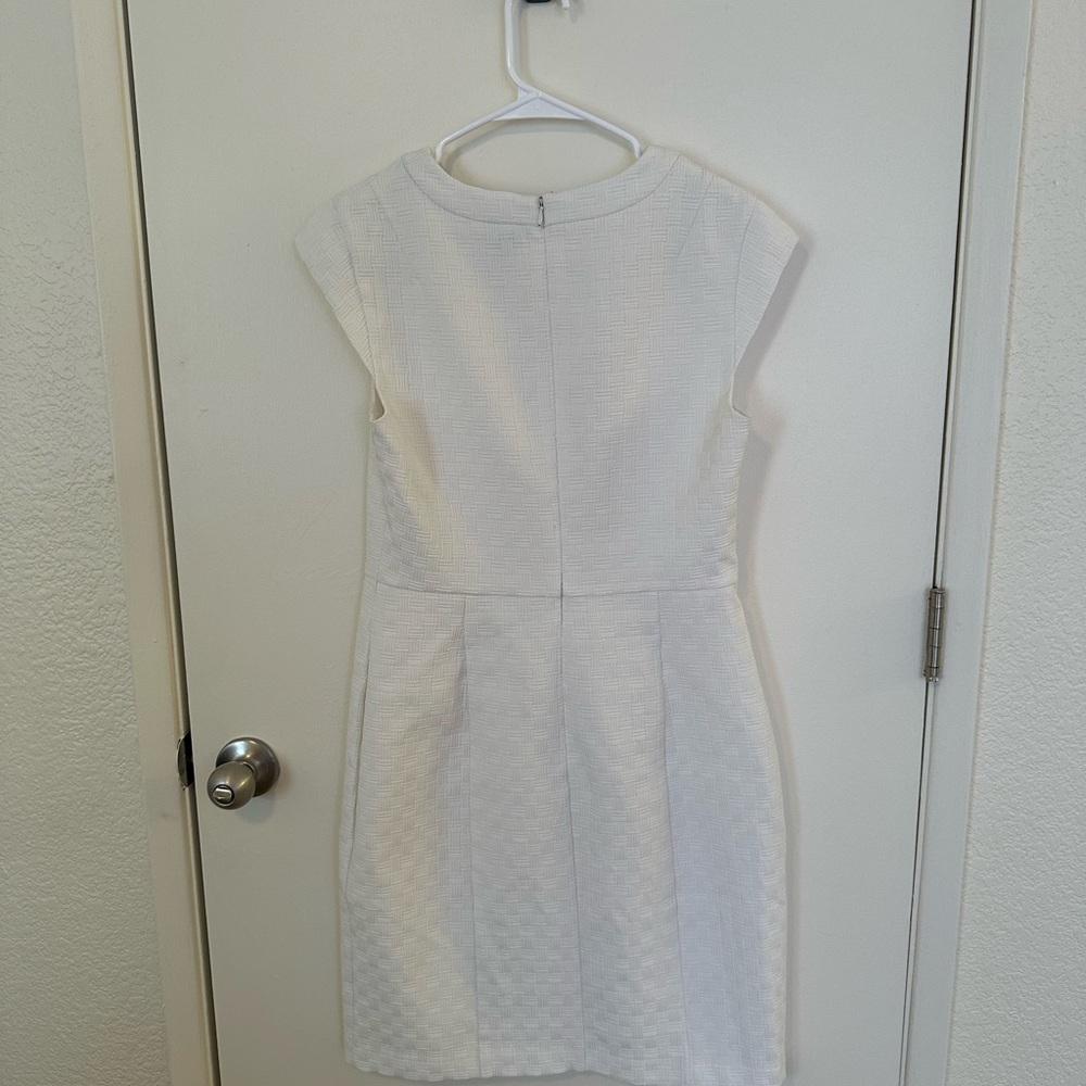 Worthington Textured Cream Mini Dress